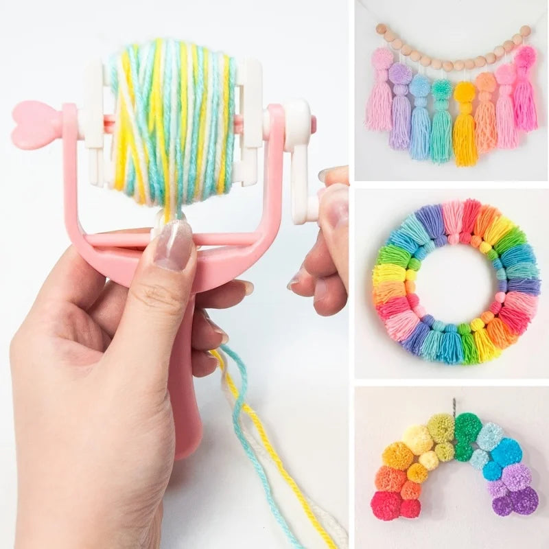 PomyPom – Handheld Yarn Pom Pom & Tassel Maker Kit