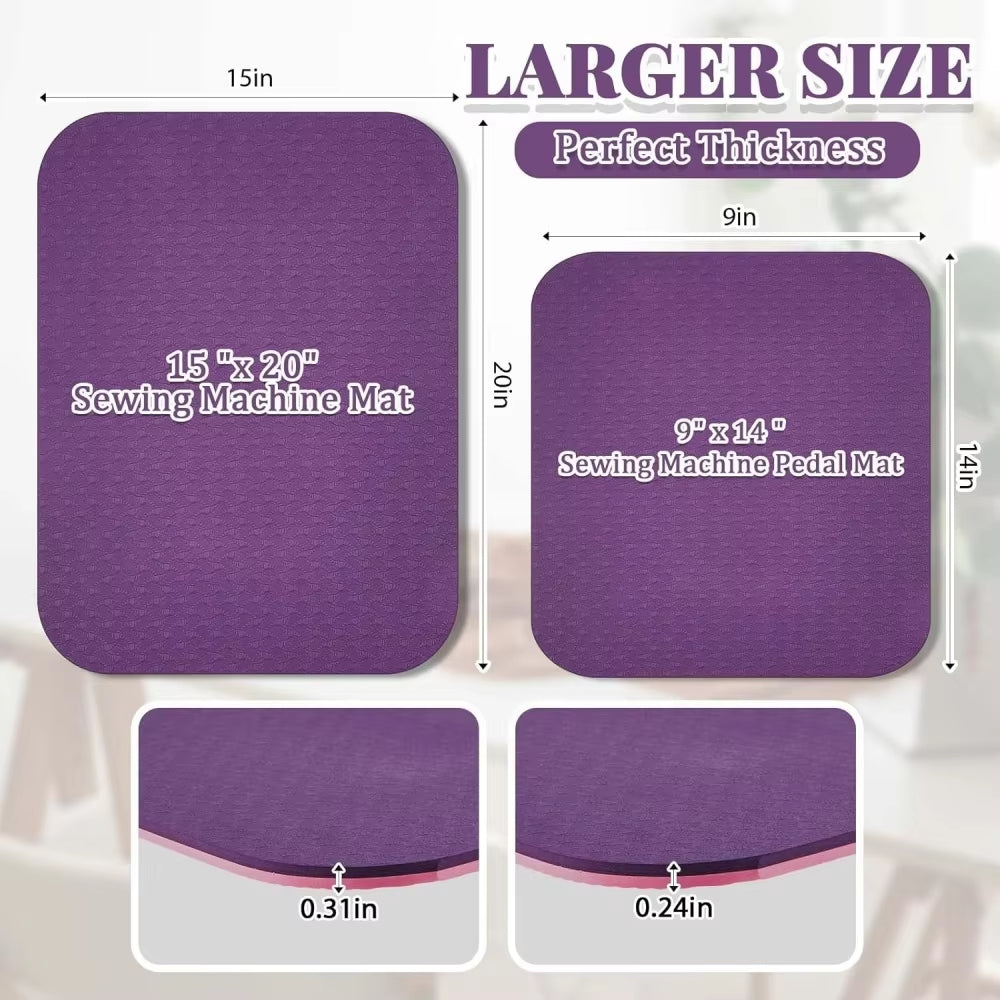 QuietStitch – Sewing Machine Anti-Slip Pads