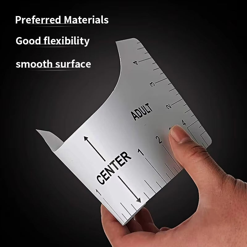 TeeGrid – Acrylic Alignment Ruler Set