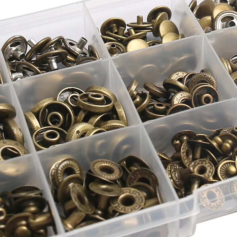 SnapMaster – Metal Snap Fastener Kit with Pliers