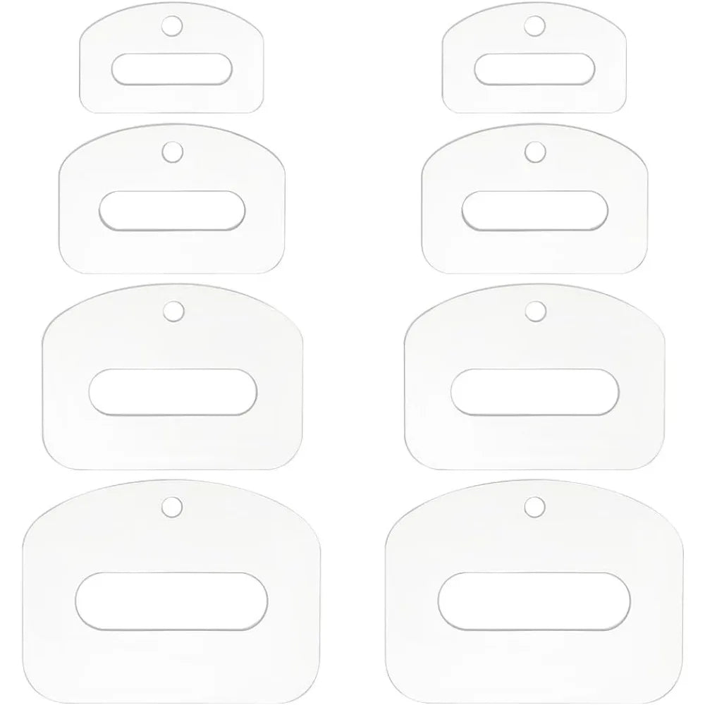 BeltSew – 8 Pcs Acrylic Quilting Template Set