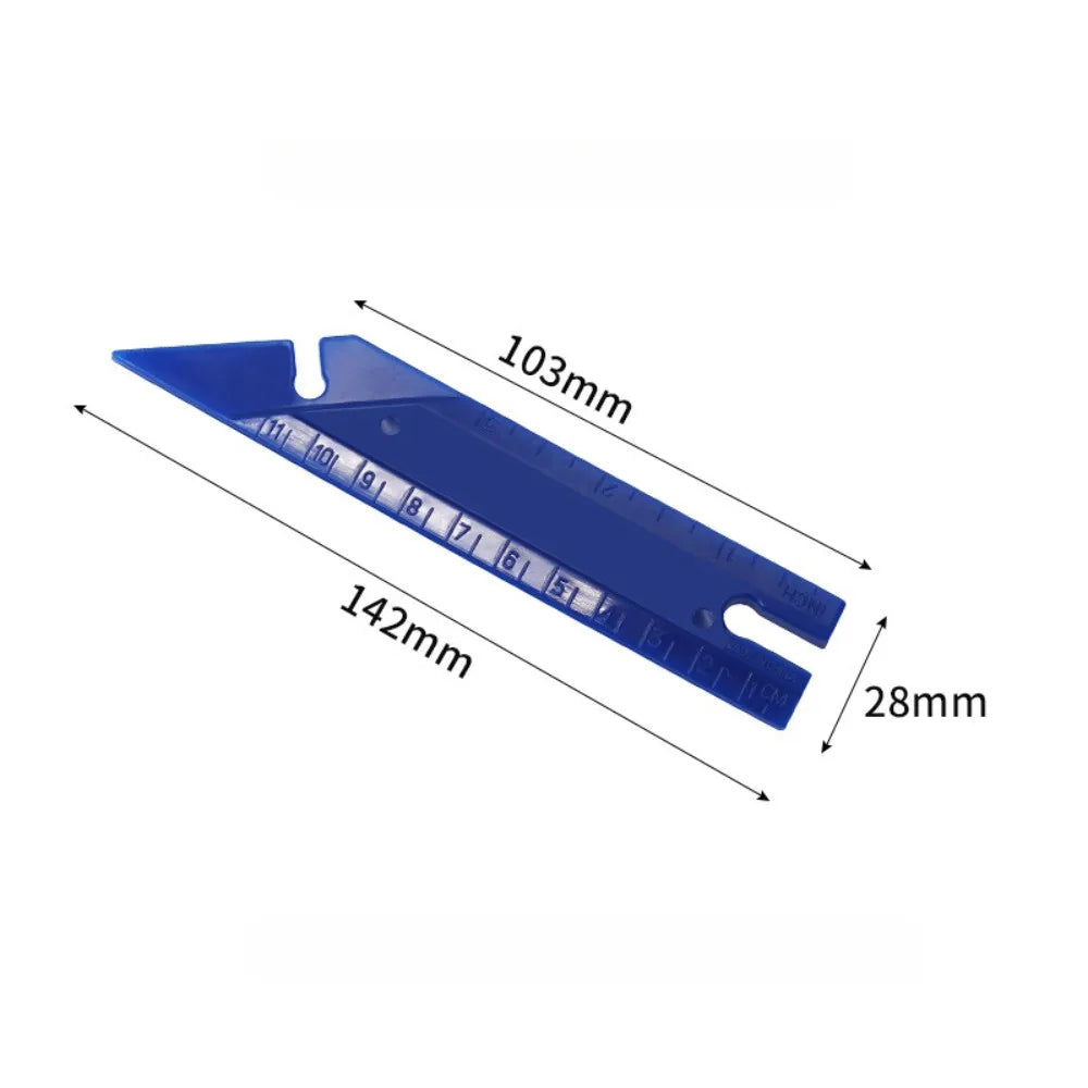QuintRule – Multifunctional Sewing & Button Alignment Ruler