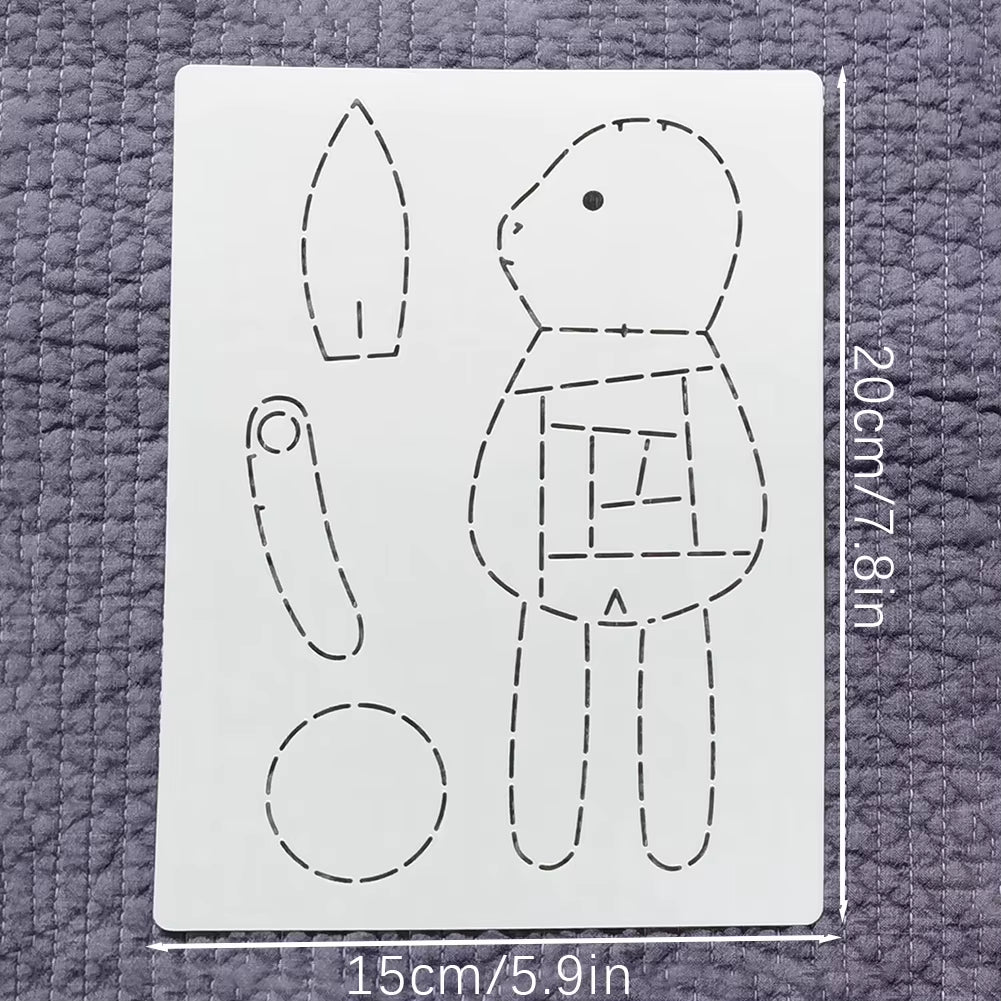 Furrries – Cute Animals Patchwork Pet Template Set