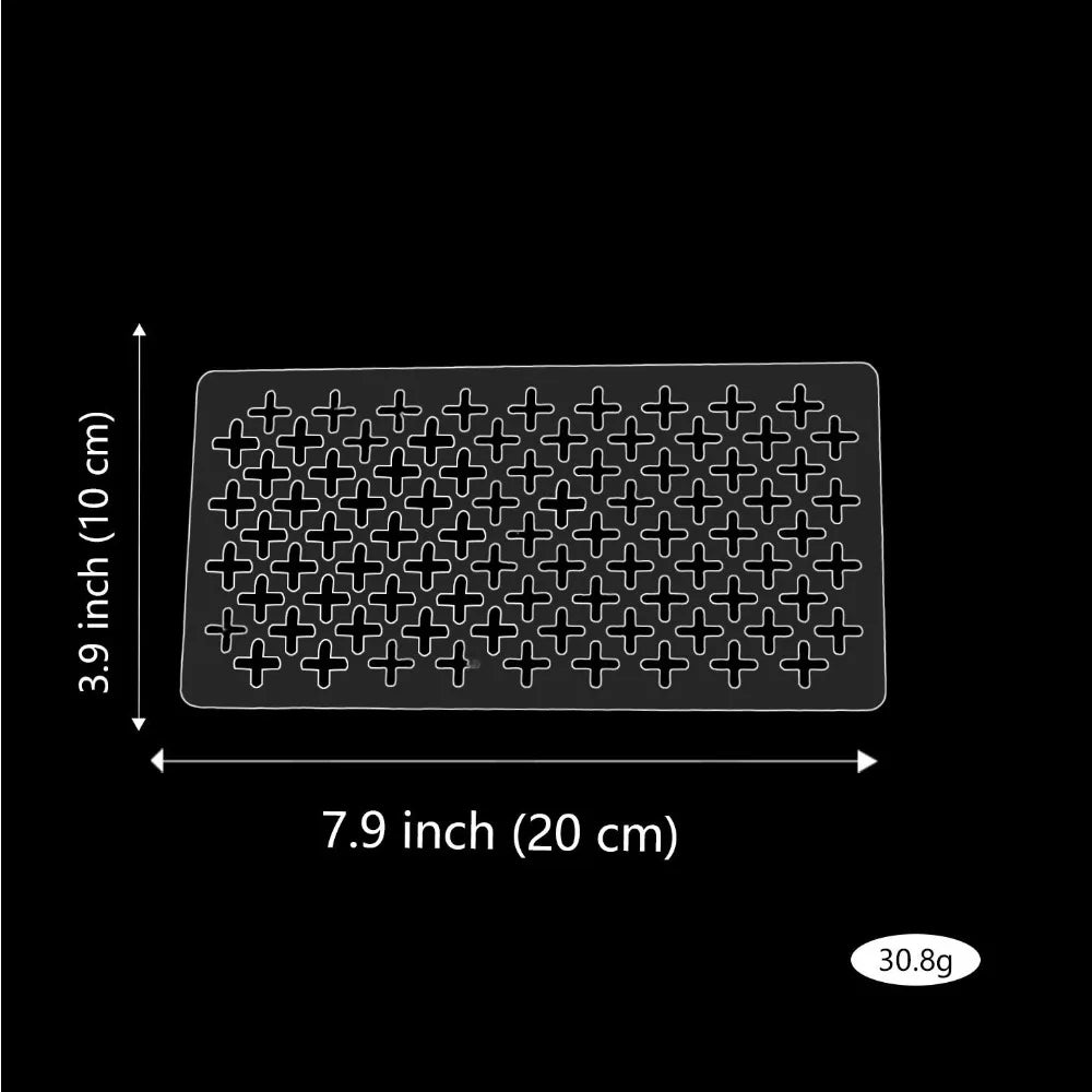 PatchPulse – Acrylic Sashiko Embroidery Stencil