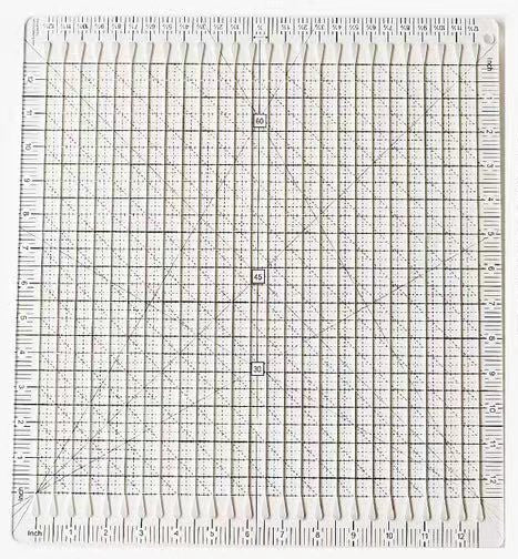5 In 1 Slotted Quilt Cutting Template