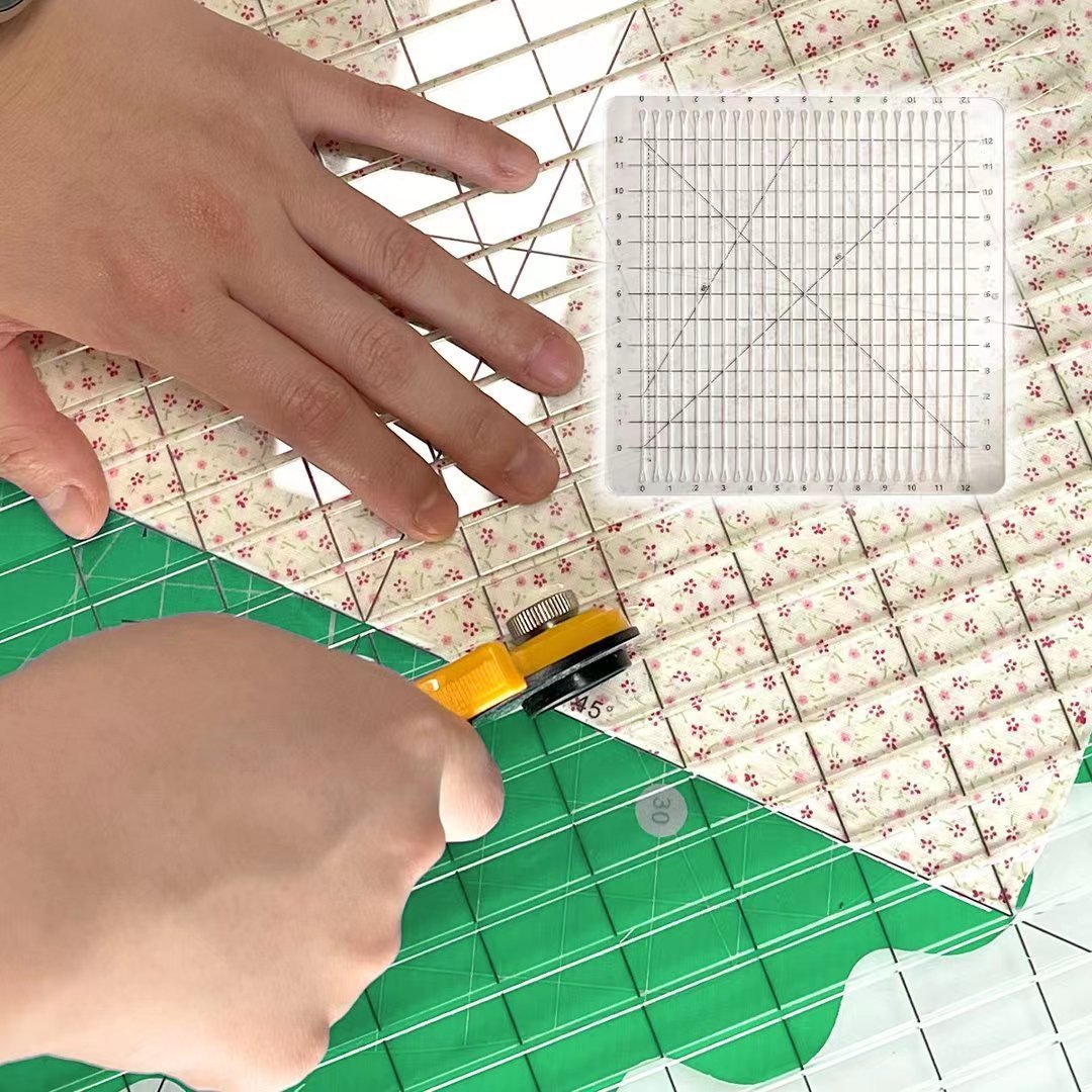 5 In 1 Slotted Quilt Cutting Template
