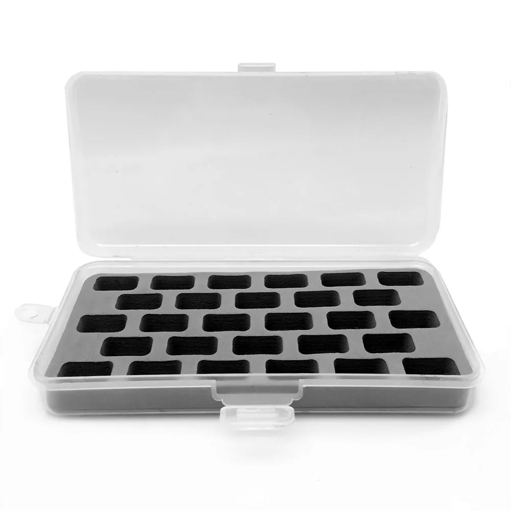 BobbinStore – 28-Slot Transparent Bobbin Storage Case