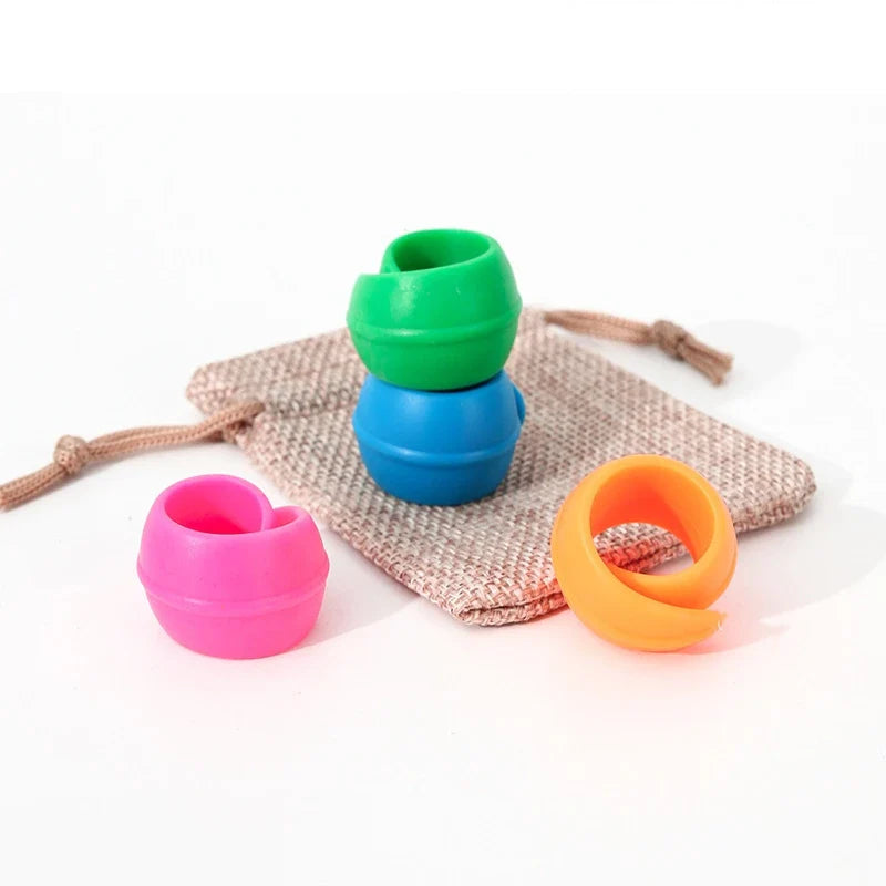 SpoolSnap – Silicone Thread Spool Hugger Ring Set