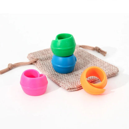 SpoolSnap – Silicone Thread Spool Hugger Ring Set