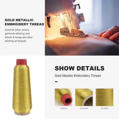 Metaliks – High-Shine Metallic Embroidery Thread Roll