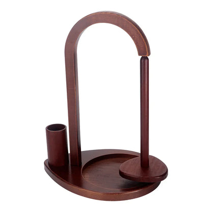 YarnCradie – Wooden Yarn Spinner with Crochet Storage