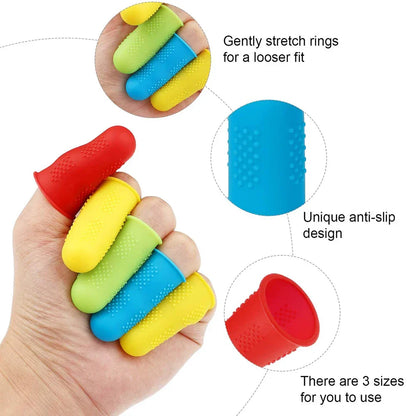 FingerSafe – Silicone Quilting & Sewing Finger Protector Set