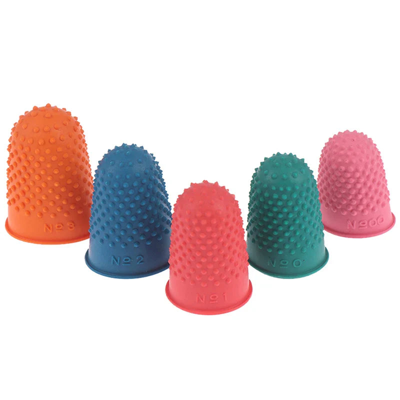 FingerCount – Rubber Thimble Protector Cone Set