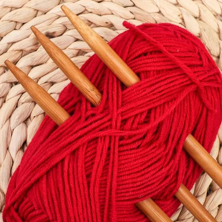 KnitStick - Bamboo Double-Pointed Knitting Needles Set