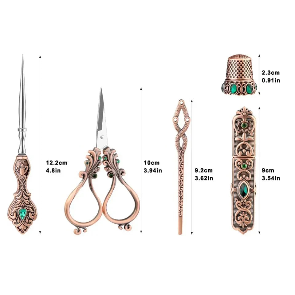 VinSew – Vintage Sewing Scissors & Craft Tool Kit
