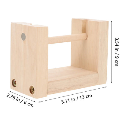 SpoolHold – Wooden Rotating Thread Holder Stand