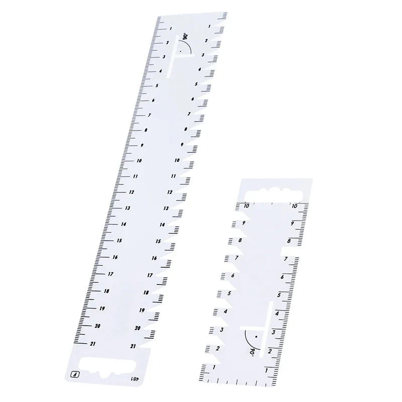 RuleAxis – Quilting Seam Measuring Ruler