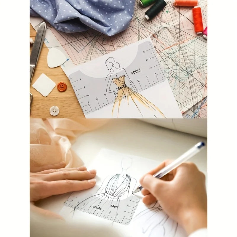 PrintTee – T-Shirt Ruler Guide Set