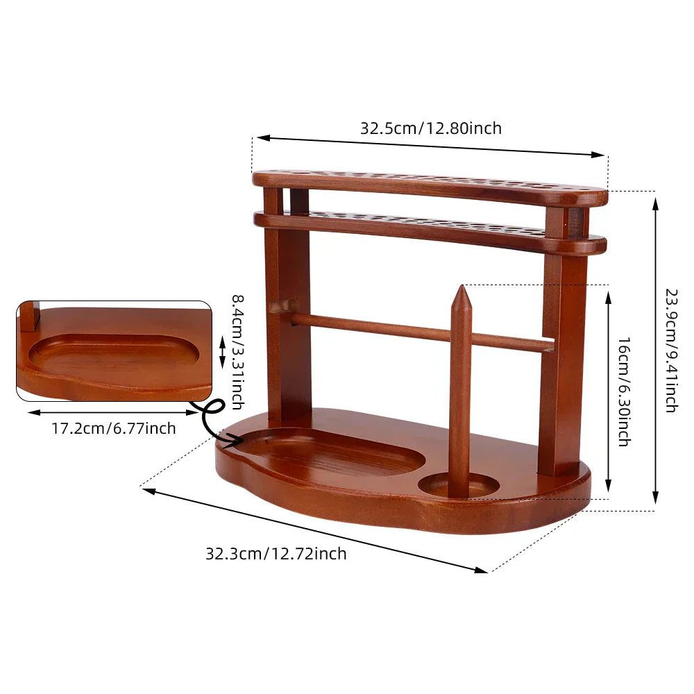 YarnNest – Portable Rotating Yarn Holder with Storage Rack