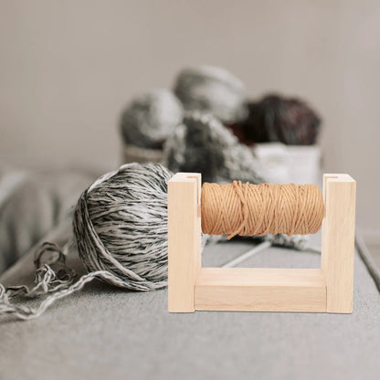 SpoolHold – Wooden Rotating Thread Holder Stand
