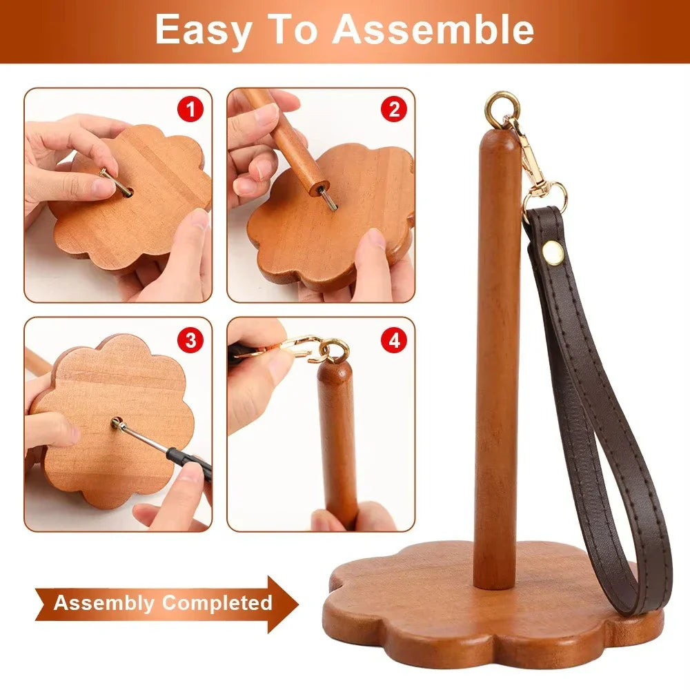 Yarnist – Wrist Spool Holder for Smooth Knitting & Crochet