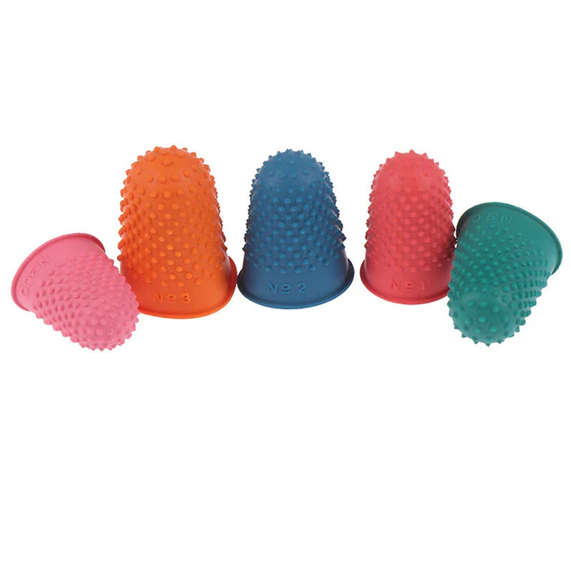 FingerCount – Rubber Thimble Protector Cone Set