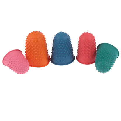 FingerCount – Rubber Thimble Protector Cone Set