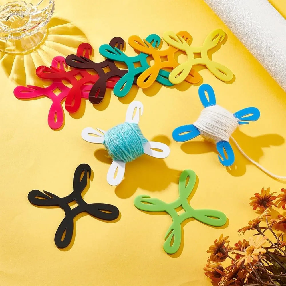 ThreadHelo – Acrylic Yarn Bobbin Organizer Set