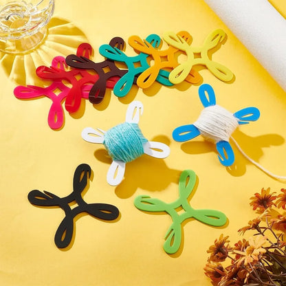 ThreadHelo – Acrylic Yarn Bobbin Organizer Set