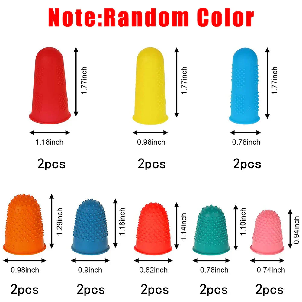 FingerSafe – Silicone Quilting & Sewing Finger Protector Set