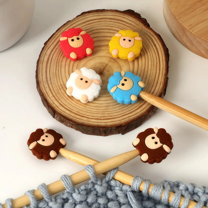 LoopLock – Knitting Needle Stopper Caps Set