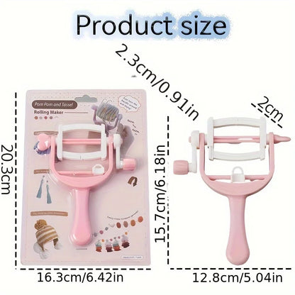 PomyPom – Handheld Yarn Pom Pom & Tassel Maker Kit