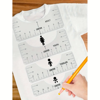 PrintTee – T-Shirt Ruler Guide Set