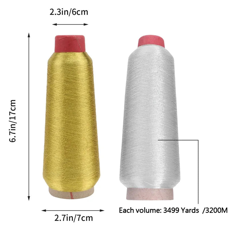 Metaliks – High-Shine Metallic Embroidery Thread Roll