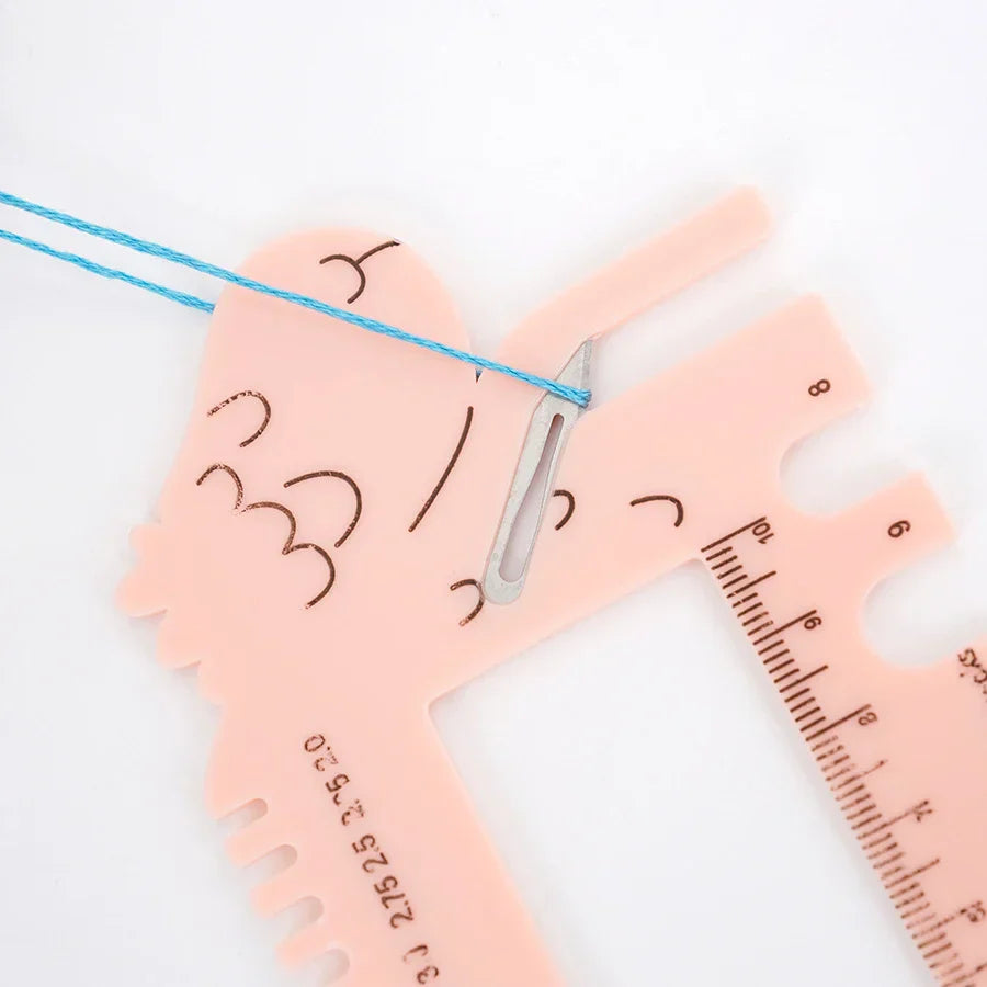 RuleSheep – Sheep Shaped Crochet Gauge & Ruler Tool