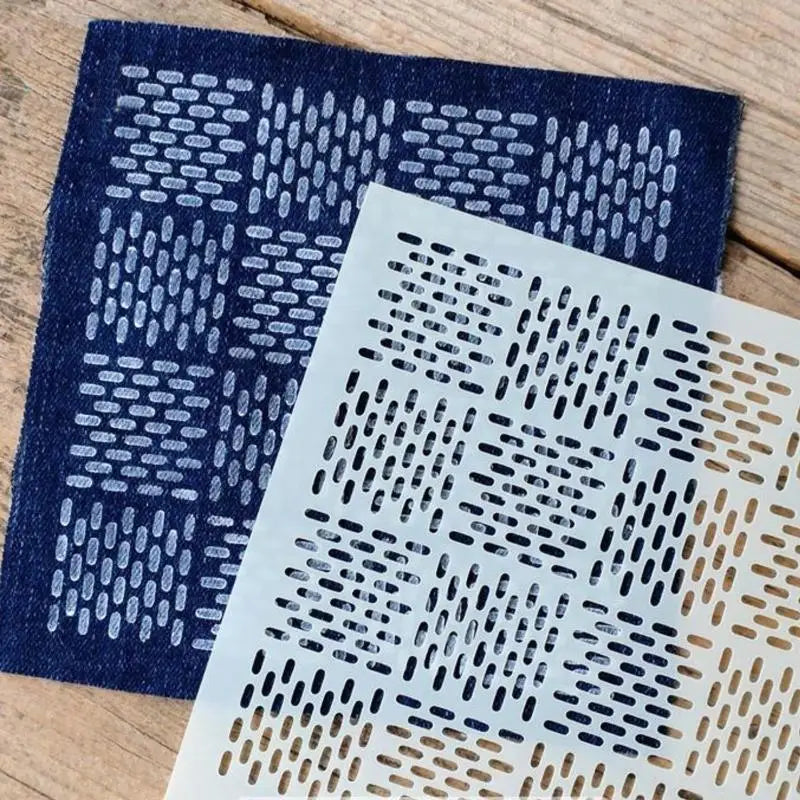 StitchDesign –  Reusable Sashiko & Embroidery Stencil Set