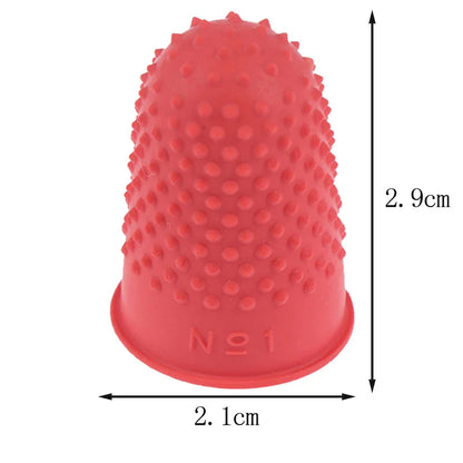 FingerCount – Rubber Thimble Protector Cone Set