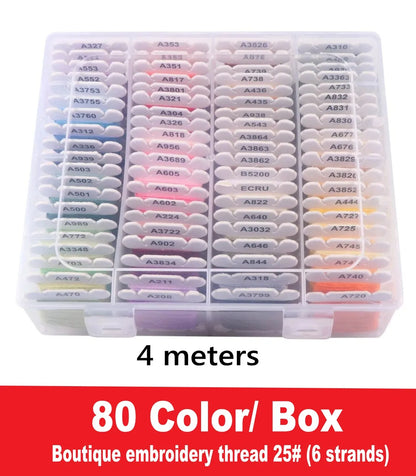 ColorSpecs – 80 Color Embroidery & Sewing Thread Set