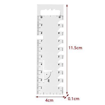 RuleAxis – Quilting Seam Measuring Ruler