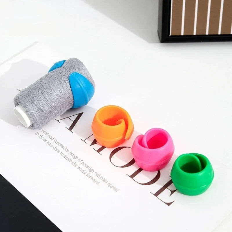 SpoolSnap – Silicone Thread Spool Hugger Ring Set