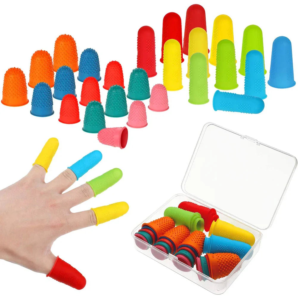 FingerSafe – Silicone Quilting & Sewing Finger Protector Set