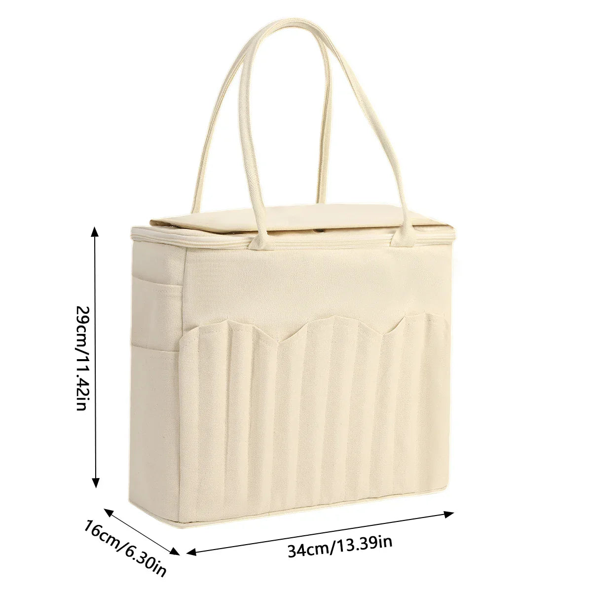 YarnCave – Large Capacity Knitting & Crochet Storage Bag