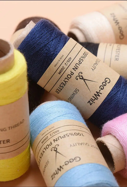 Stitcha – 12-Piece Cowhide Color Sewing Thread Set