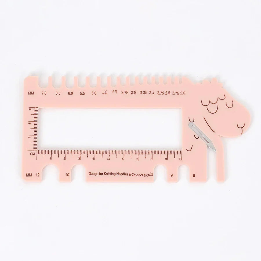 RuleSheep – Sheep Shaped Crochet Gauge & Ruler Tool