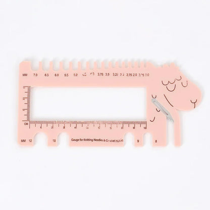 RuleSheep – Sheep Shaped Crochet Gauge & Ruler Tool
