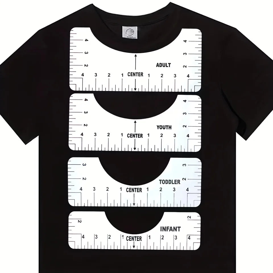 PrintTee – T-Shirt Ruler Guide Set