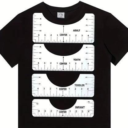 PrintTee – T-Shirt Ruler Guide Set