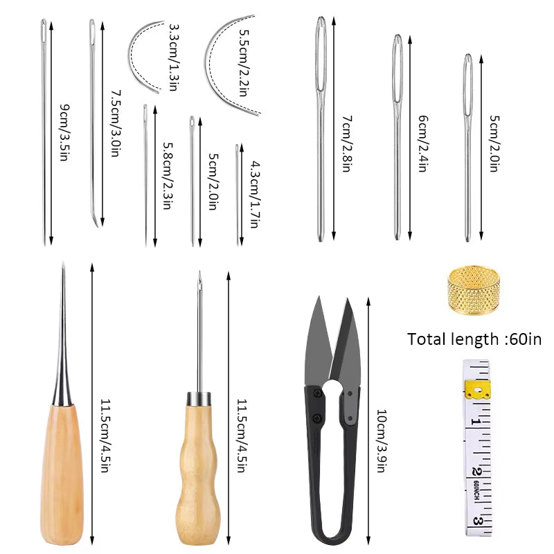 CraftStitch – Leather Sewing Kit with Waxed Thread
