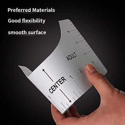 TeeGrid – Acrylic Alignment Ruler Set