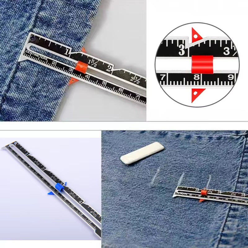 MeasureGlide – Sliding Seam Measuring Ruler